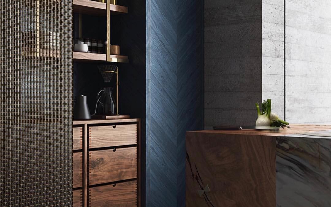 This kitchen had me at hello.